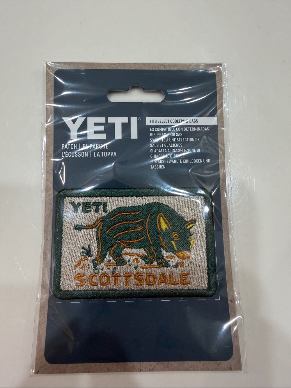 New Yeti Scottsdale Arizona Store Patch Javelina
